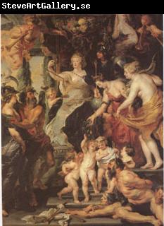 Peter Paul Rubens The Happiness of the Regency (mk05)